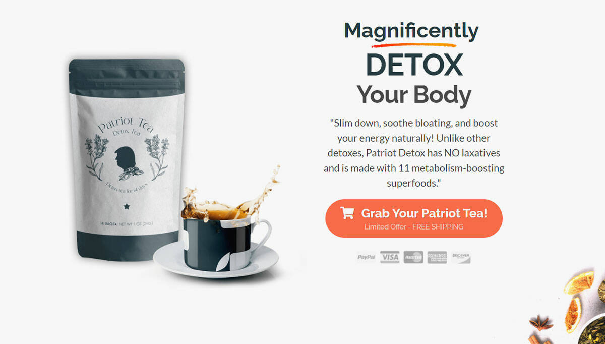 Patriot Detox Tea Reviews - Benefits of Using Patriot Detox Tea